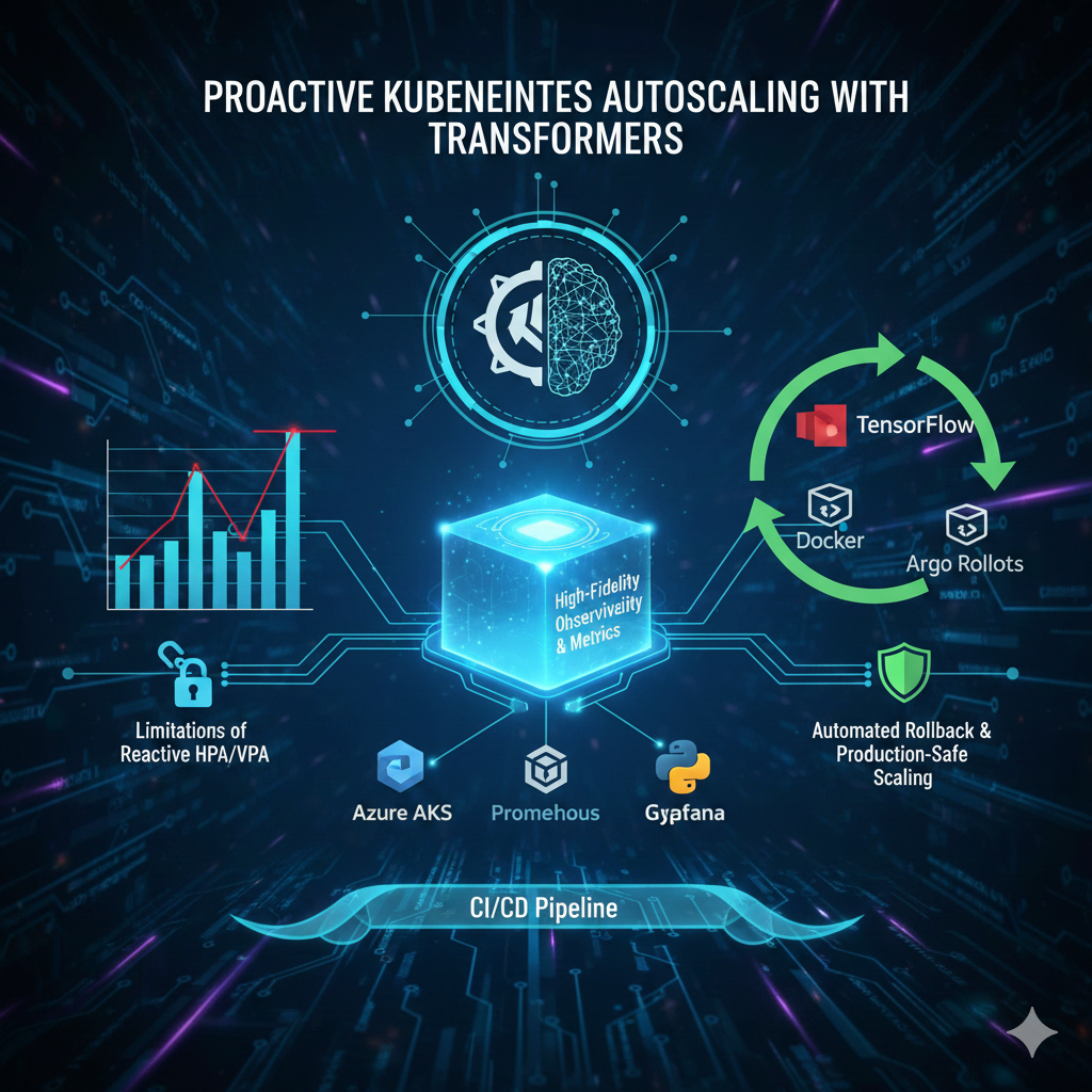 AI-Driven Proactive Autoscaling for Microservices